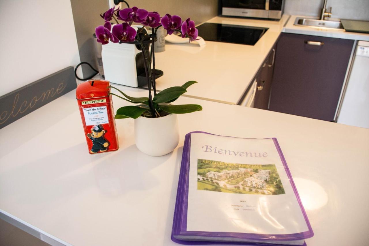 Sweet Apartment In Front Of Disneyland'S Castel Montévrain Exteriér fotografie